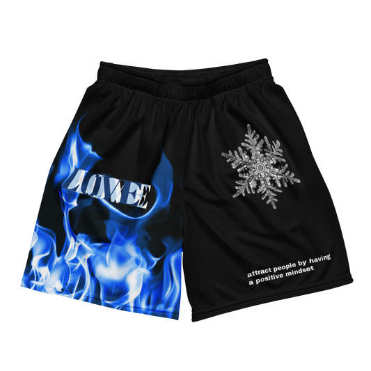 Snow Fire Shorts