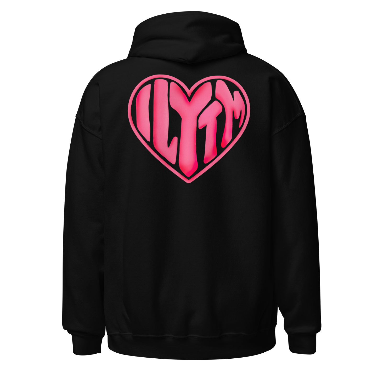 I love you the most Hoodie (Light Pink)