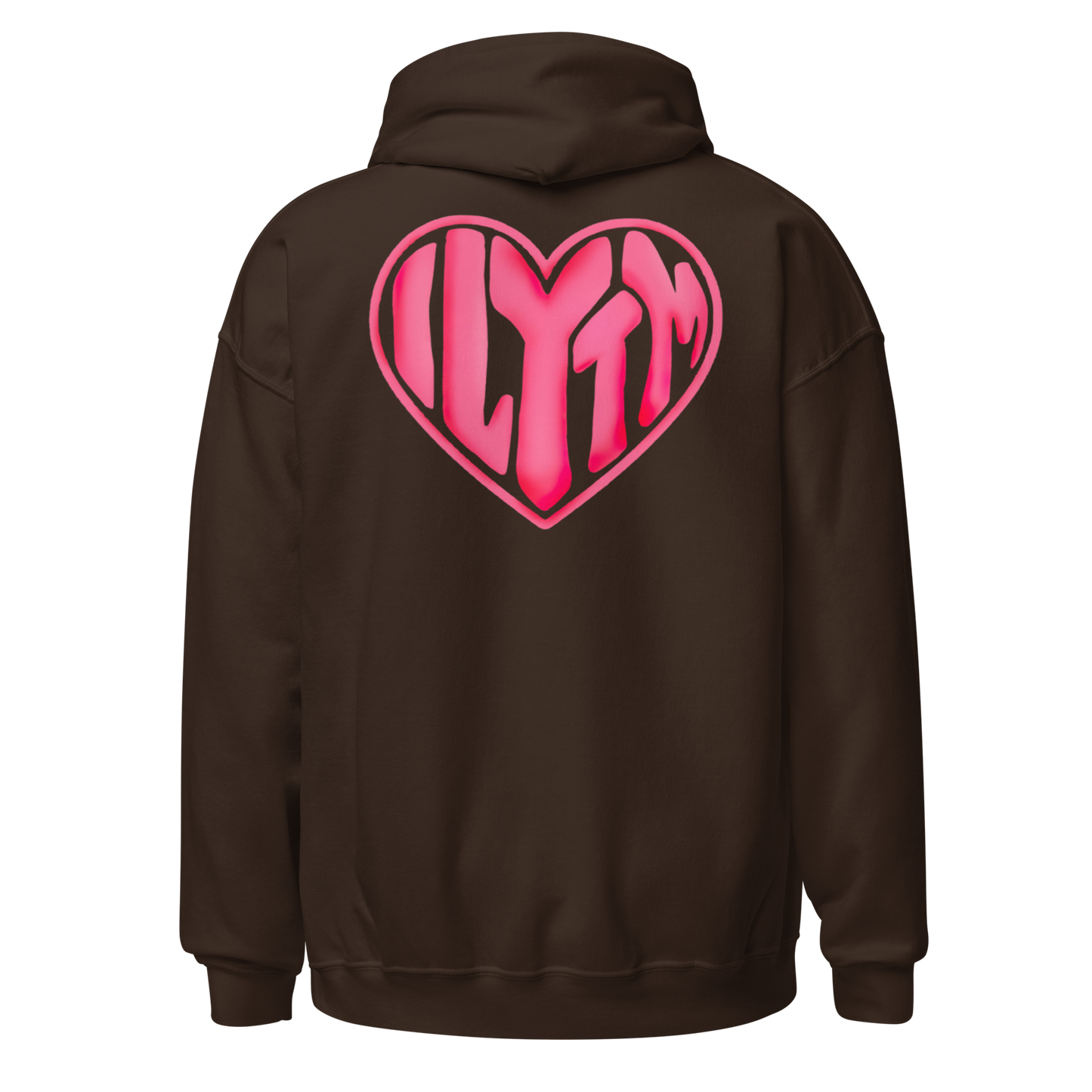 I love you the most Hoodie (Light Pink)