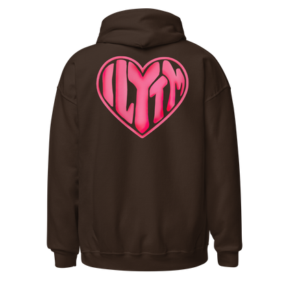 I love you the most Hoodie (Light Pink)