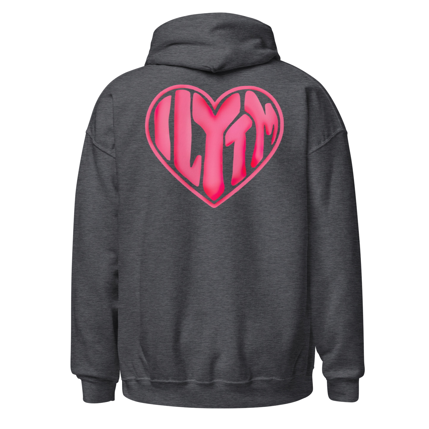 I love you the most Hoodie (Light Pink)