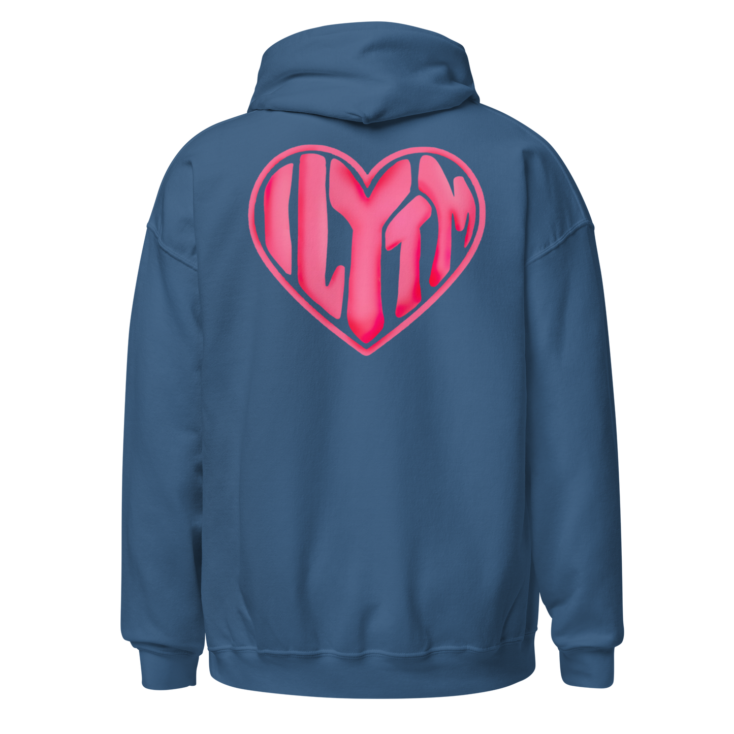 I love you the most Hoodie (Light Pink)