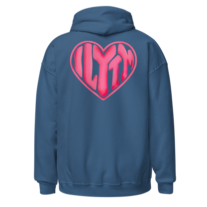 I love you the most Hoodie (Light Pink)