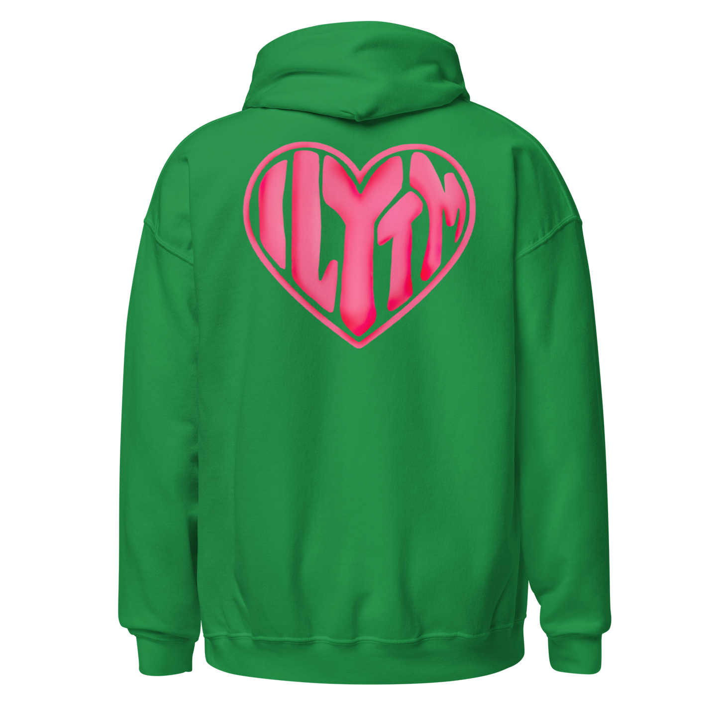 I love you the most Hoodie (Light Pink)