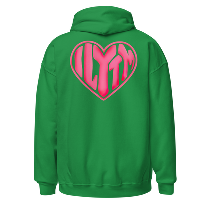 I love you the most Hoodie (Black)