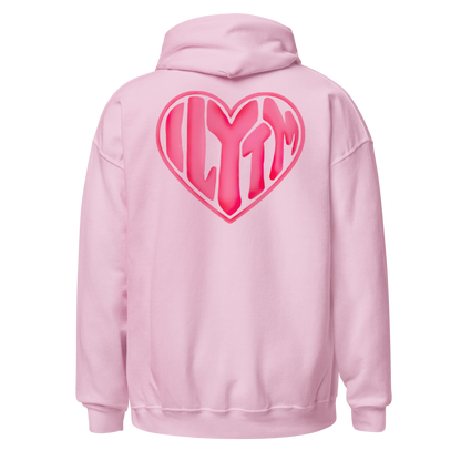 I love you the most Hoodie (Light Blue)