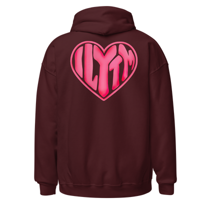 I love you the most Hoodie (Light Pink)