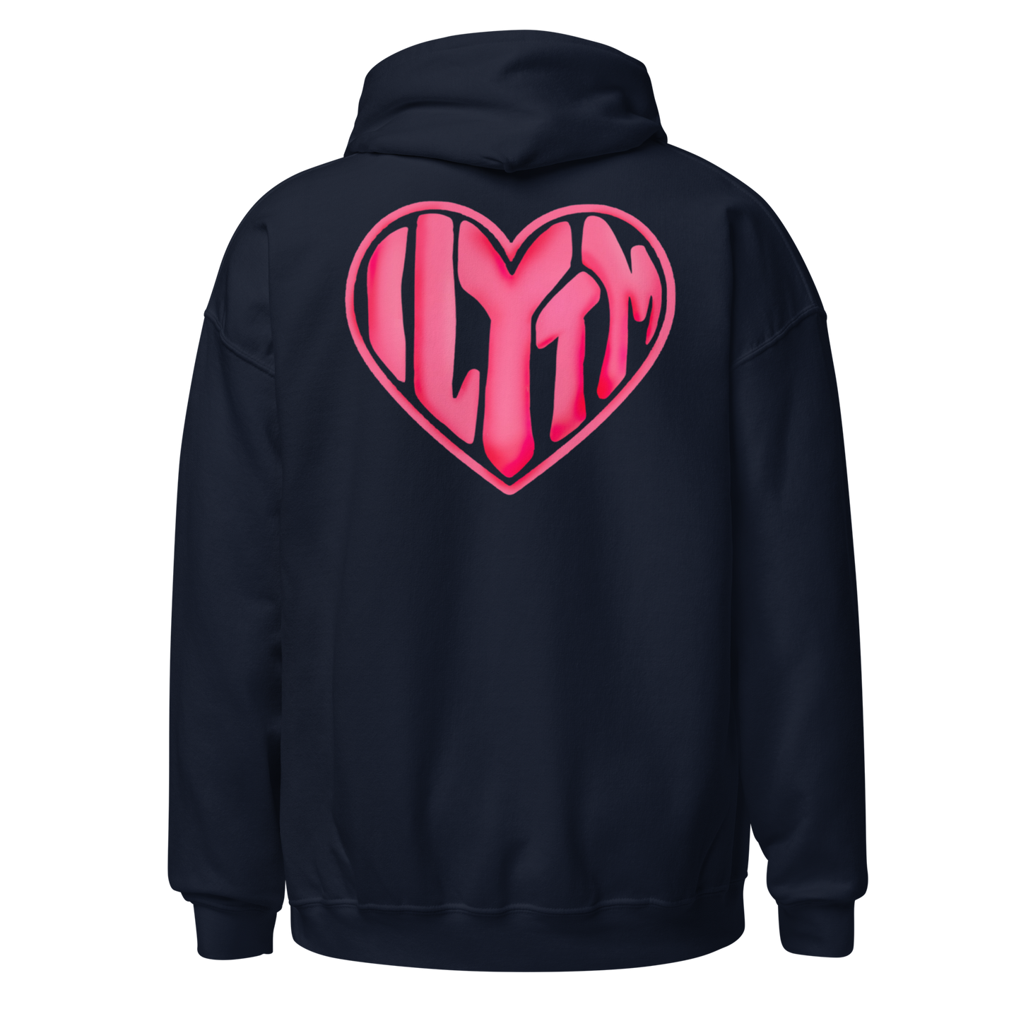 I love you the most Hoodie (Light Pink)