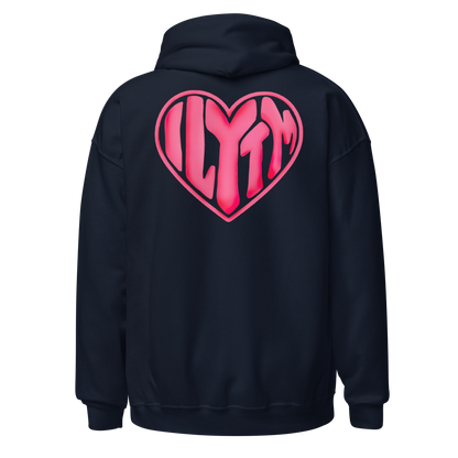 I love you the most Hoodie (Light Pink)