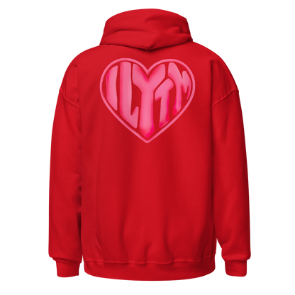 I love you the most Hoodie (Light Pink)