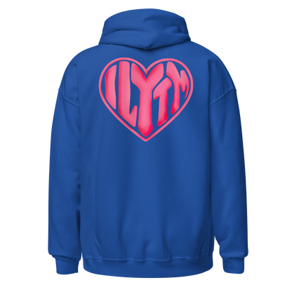 I love you the most Hoodie (Light Blue)